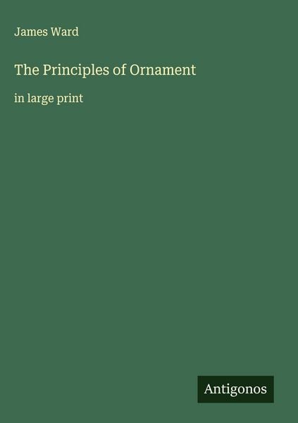 Produktbild: The Principles of Ornament