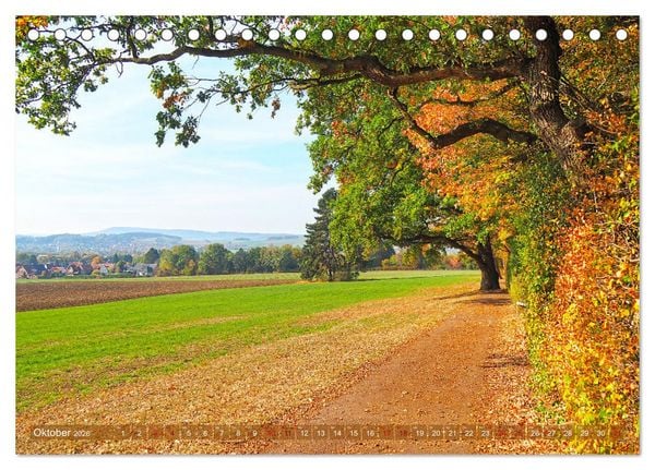 Produktbild: Bad Nenndorf, Kurpark-Impressionen (Tischkalender 2026 DIN A5 quer), CALVENDO Monatskalender