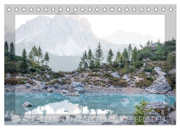 Produktbild: Bergerlebnis Dolomiten (Tischkalender 2026 DIN A5 quer), CALVENDO Monatskalender