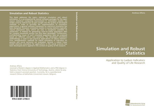 Produktbild: Simulation and Robust Statistics