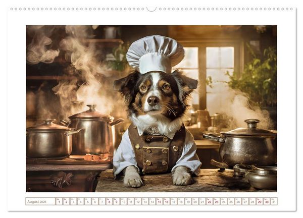 Produktbild: Wenn Hunde arbeiten (hochwertiger Premium Wandkalender 2026 DIN A2 quer), Kunstdruck in Hochglanz