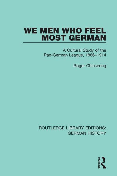 Produktbild: We Men Who Feel Most German