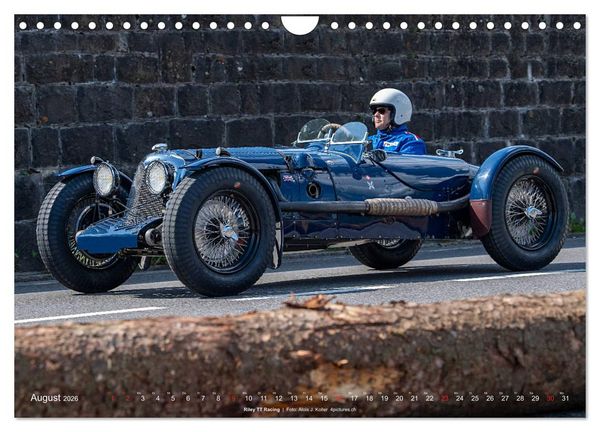 Produktbild: Classic Cars auf Passstrassen 2026 (Wandkalender 2026 DIN A4 quer), CALVENDO Monatskalender