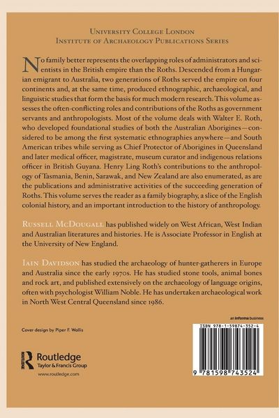 Produktbild: The Roth Family, Anthropology, and Colonial Administration