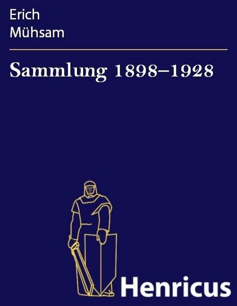 Produktbild: Sammlung 1898-1928