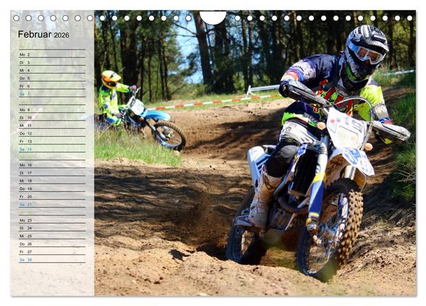 Produktbild: Motocross - tollk&uuml;hne Kerle (Wandkalender 2026 DIN A4 quer), CALVENDO Monatskalender