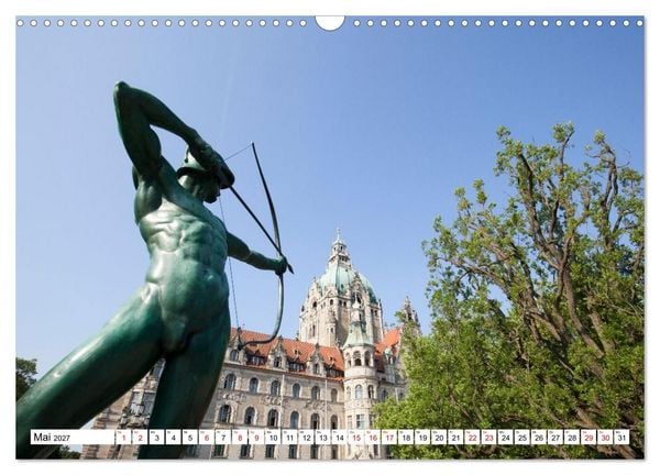Produktbild: Hannover - Momente einer Reise (Wandkalender 2027 DIN A3 quer), CALVENDO Monatskalender