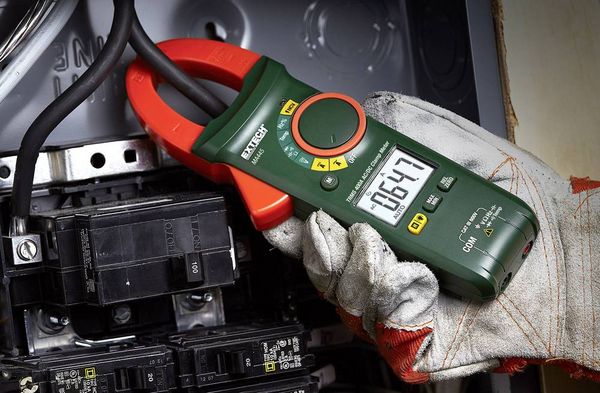 Produktbild: Extech MA445 Hand-Multimeter, Stromzange digital CAT III 600V Anzeige (Counts): 4000