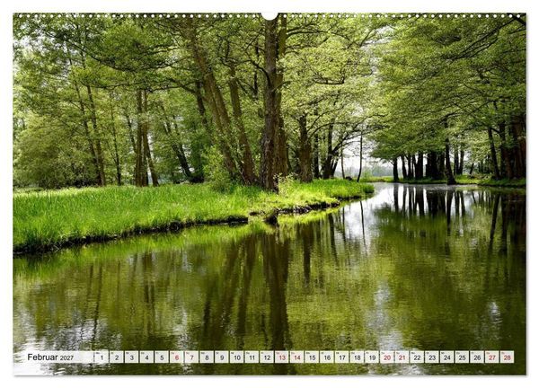 Produktbild: Parks und Wasserlandschaften (hochwertiger Premium Wandkalender 2027 DIN A2 quer), Kunstdruck in Hochglanz