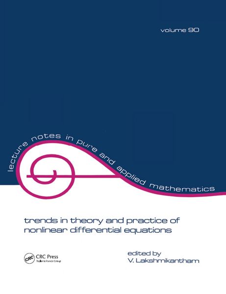 Produktbild: Trends in Theory and Practice of Nonlinear Differential Equations