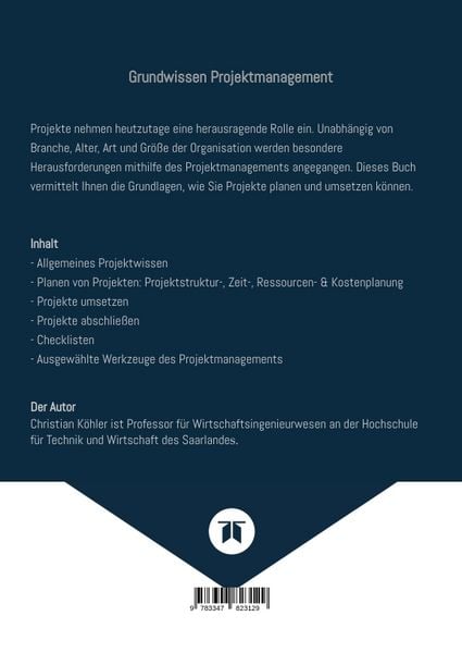 Produktbild: Grundwissen Projektmanagement