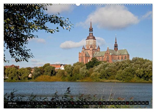 Produktbild: Hansestadt Stralsund (Wandkalender 2026 DIN A2 quer), CALVENDO Monatskalender