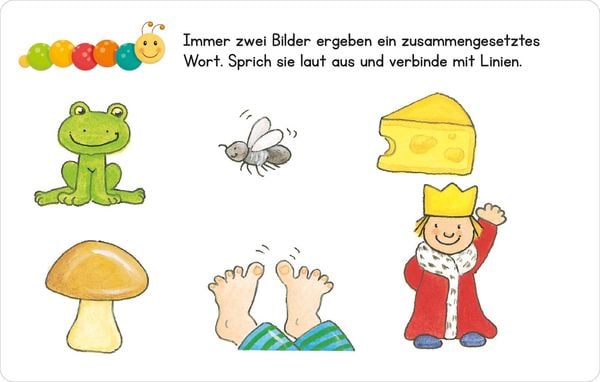 Produktbild: Lernraupe &ndash; Wortspiele