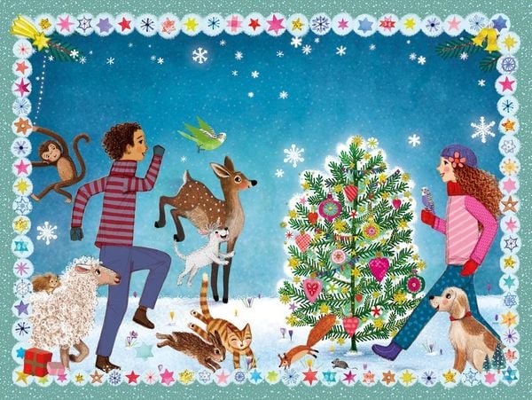 Produktbild: Liliane Susewind &ndash; 24 Tiere suchen ein Zuhause. Das Adventskalenderbuch