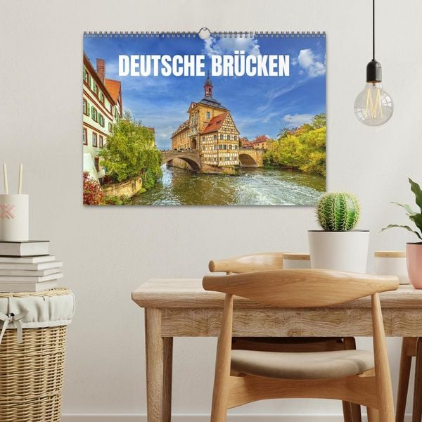 Produktbild: Deutsche Br&uuml;cken (Wandkalender 2026 DIN A3 quer), CALVENDO Monatskalender