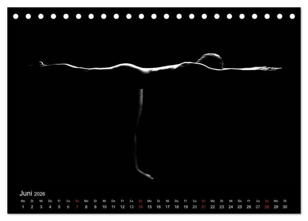 Produktbild: Kunstakt (Tischkalender 2026 DIN A5 quer), CALVENDO Monatskalender