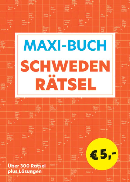 Maxi-Buch Schwedenrätsel