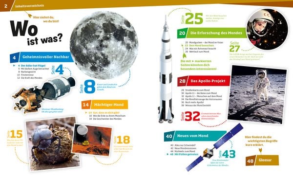 Produktbild: WAS IST WAS Band 21 Der Mond. R&auml;tselhaft und m&auml;chtig