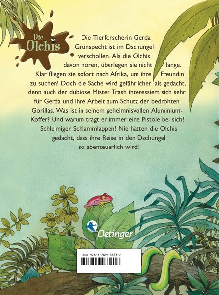 Produktbild: Safari bei den Berggorillas / Die Olchis-Kinderroman Band 8