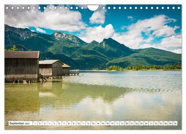 Produktbild: Ein Sommer in den Bayerischen Alpen (Wandkalender 2027 DIN A4 quer), CALVENDO Monatskalender