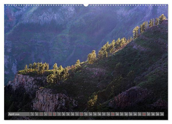 Produktbild: La Gomera Sonne, Meer und Vulkane (hochwertiger Premium Wandkalender 2026 DIN A2 quer), Kunstdruck in Hochglanz
