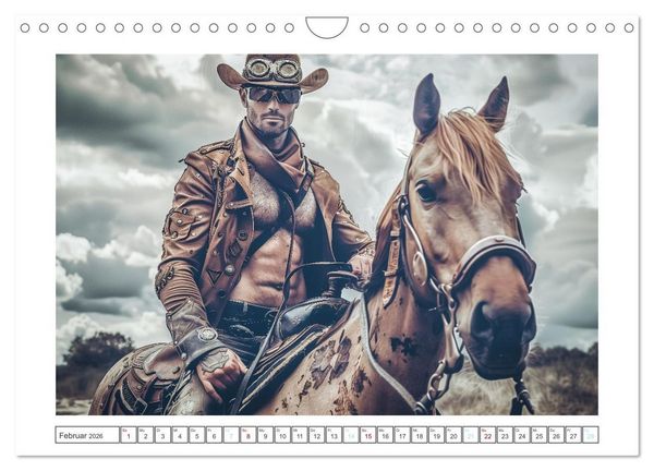 Produktbild: Im Bann des Cowboys (Wandkalender 2026 DIN A4 quer), CALVENDO Monatskalender