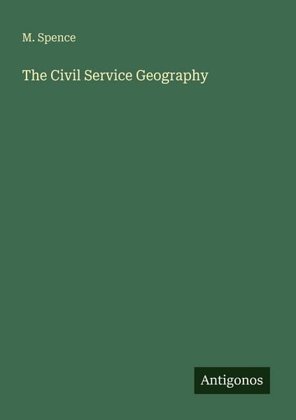Produktbild: The Civil Service Geography