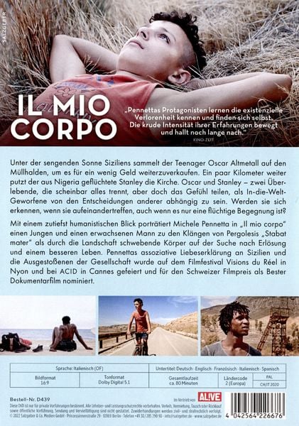 Produktbild: Il mio corpo (OmU)