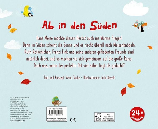 Produktbild: Eine Meise geht auf Reise