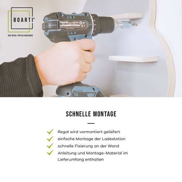 Produktbild: Wandregal "Haus" für Toniebox