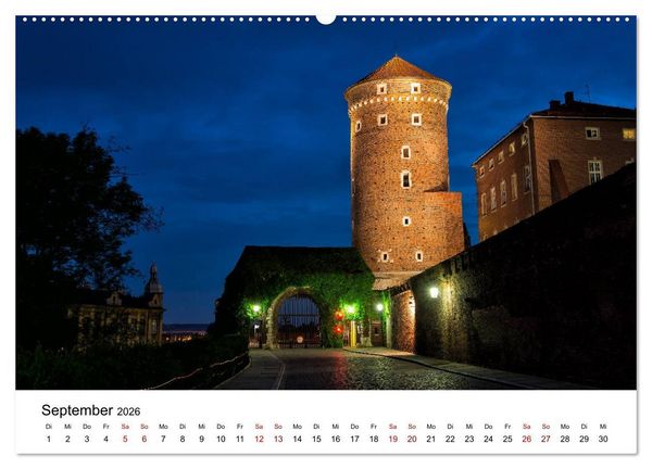 Produktbild: Krakau - die sch&ouml;nste Stadt Polens (Wandkalender 2026 DIN A2 quer), CALVENDO Monatskalender