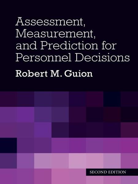 Produktbild: Assessment, Measurement, and Prediction for Personnel Decisions