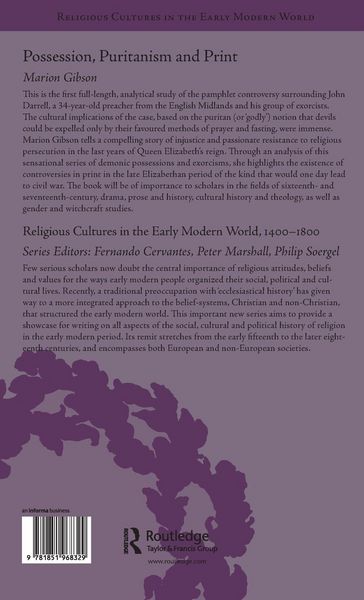 Produktbild: Possession, Puritanism and Print