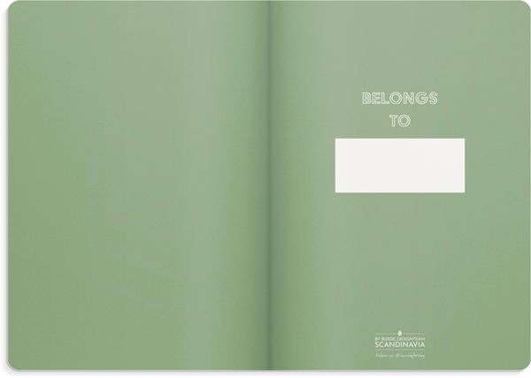 Produktbild: Burde Notizbuch Deluxe A5 gr&uuml;n