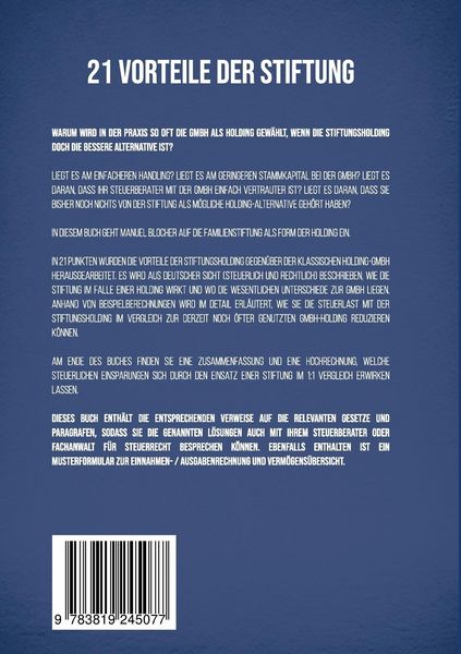 Produktbild: Die Stiftungsholding Teil II