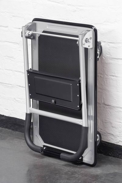 Produktbild: Meister Werkzeuge 8985620 Plattformwagen klappbar, mit Ablagefach Stahl Traglast (max.): 150 kg