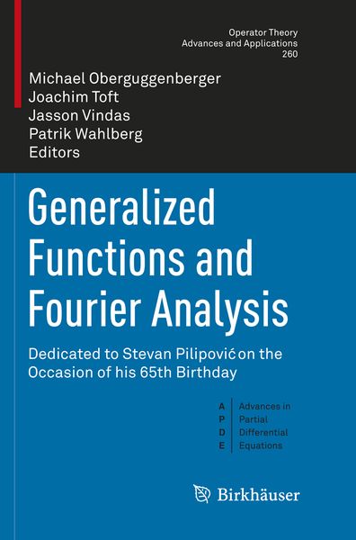 Produktbild: Generalized Functions and Fourier Analysis