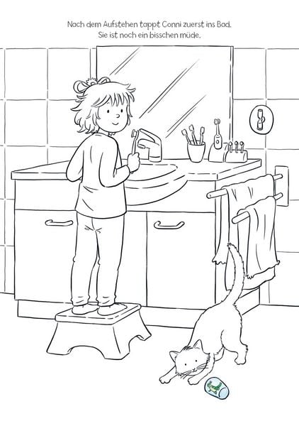 Produktbild: Conni Gelbe Reihe (Besch&auml;ftigungsbuch): Mein Conni-Kindergarten-Malbuch