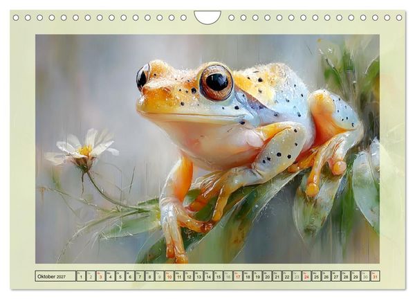 Produktbild: Dschungelpoesie. Im Herzen des tropischen Gr&uuml;ns (Wandkalender 2027 DIN A4 quer), CALVENDO Monatskalender