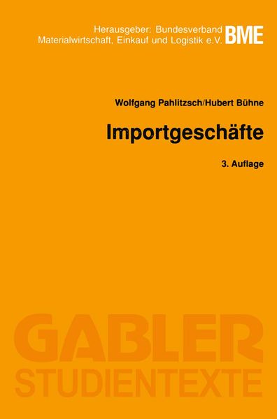 Produktbild: Importgesch&auml;fte