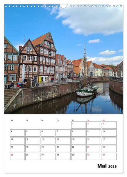 Produktbild: Fr&uuml;hling im Alten Land - Baumbl&uuml;tenzeit (Wandkalender 2026 DIN A3 hoch), CALVENDO Monatskalender