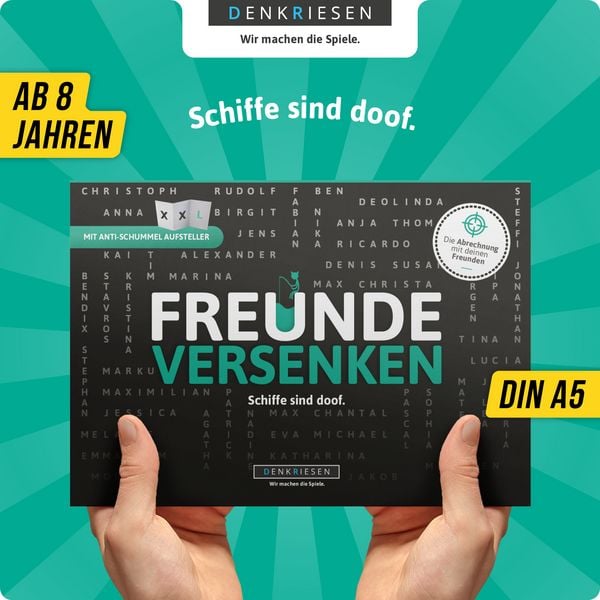 Produktbild: FREUNDE VERSENKEN&reg; - "Schiffe sind doof" - Schiffe versenken neu aufgelegt