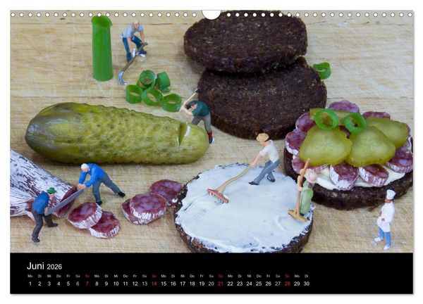 Produktbild: Die wahren K&ouml;che (Wandkalender 2026 DIN A3 quer), CALVENDO Monatskalender