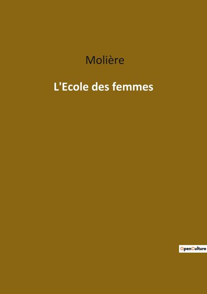 Produktbild: L'Ecole des femmes