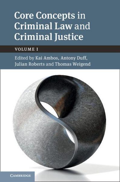 Produktbild: Core Concepts in Criminal Law and Criminal Justice