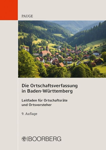 Produktbild: Die Ortschaftsverfassung in Baden-W&uuml;rttemberg
