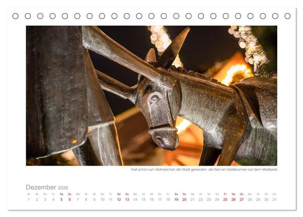 Produktbild: L(i)ebenswertes UNNA (Tischkalender 2026 DIN A5 quer), CALVENDO Monatskalender