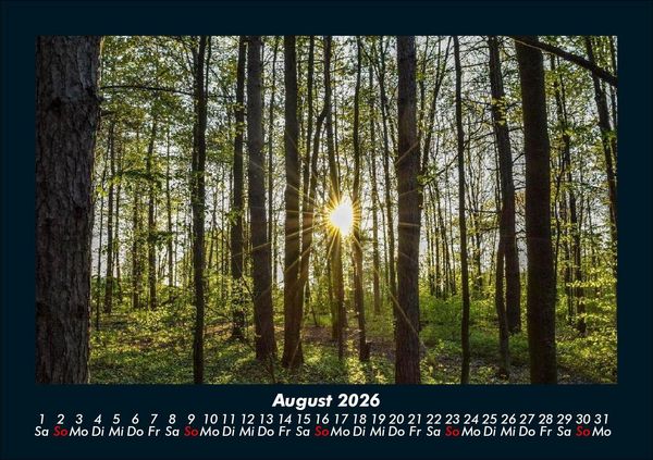 Produktbild: Natur 2026 Fotokalender DIN A5
