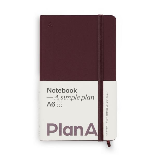 Produktbild: Notizbuch A6 Softcover Cozy Fig Punktiert, 128 Seiten