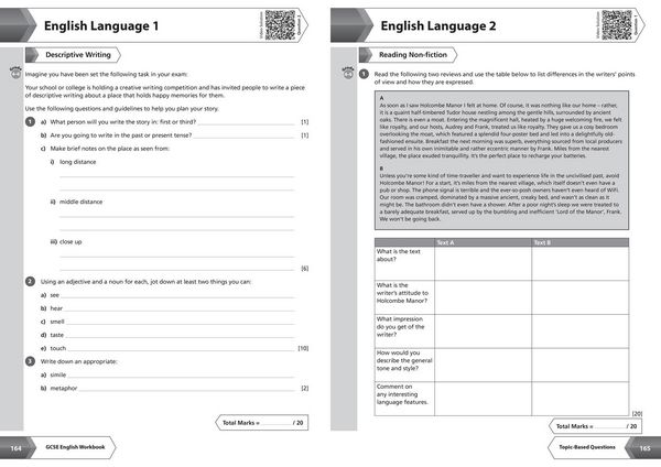 Produktbild: AQA GCSE 9-1 English Language and Literature Complete Revision & Practice